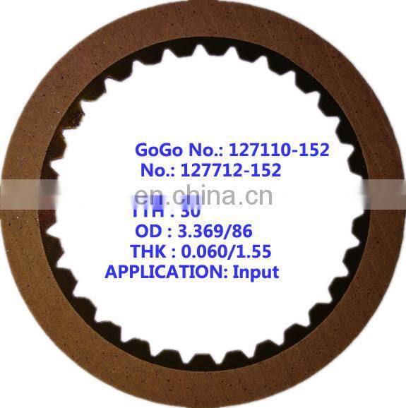 Transmission Friction Plate Kit For TOYOTA/U540E A4LB-1 gearbox repair clutches 211706-170/211704-147/211700-157/211702-152