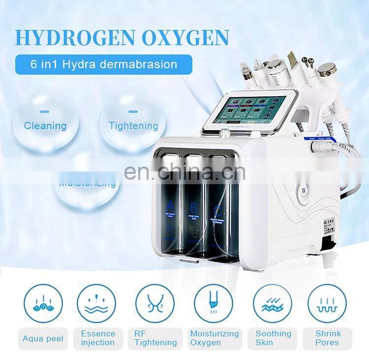 OSANO skin care dermabrasion water oxygen peeling skin whitening rf facial hydro machine