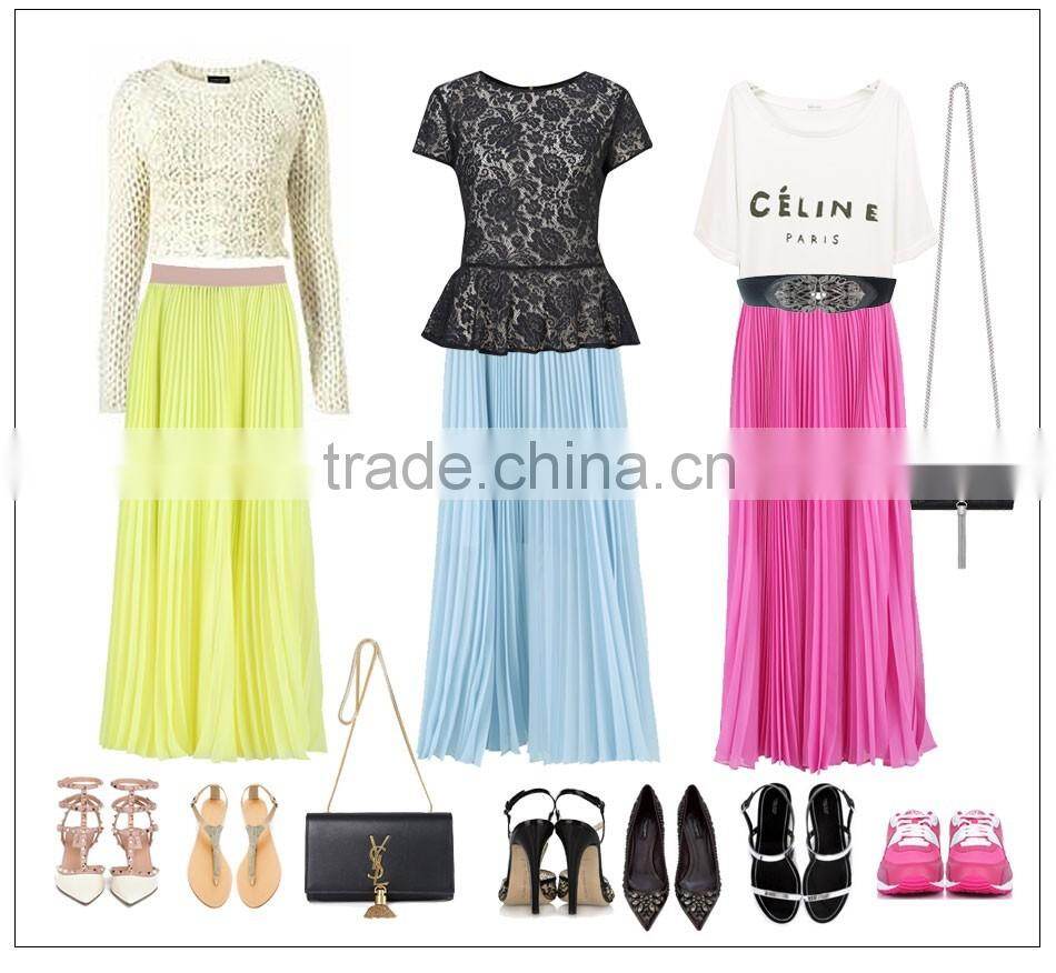 summer ladies latest long skirt design