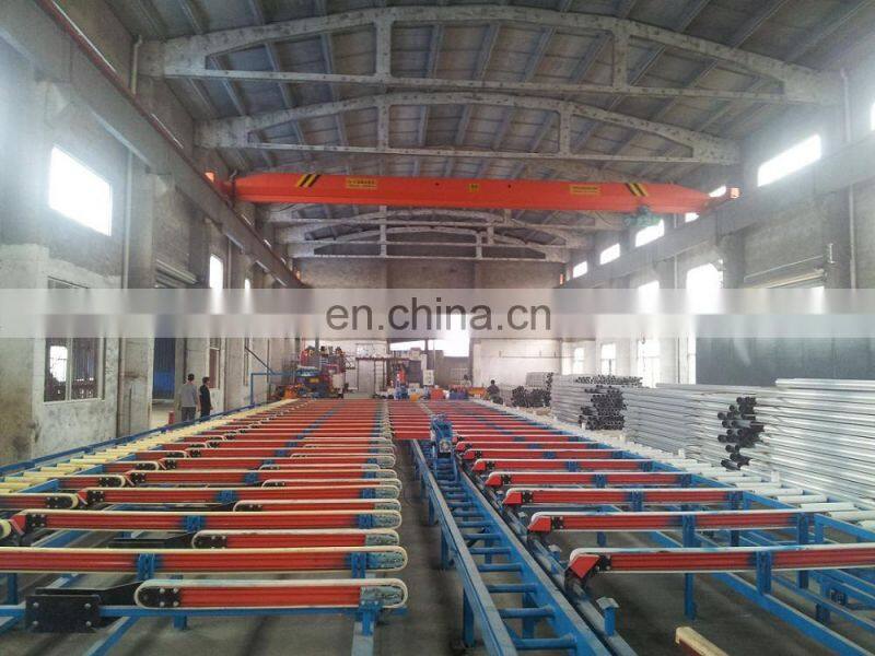 Horizontal type hydraulic aluminum/brass profile extrusion machine