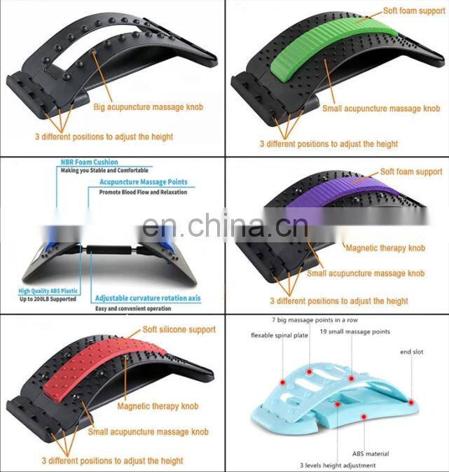 Back Stretcher Device Back Pain Relief Yoga Training Back Stretching