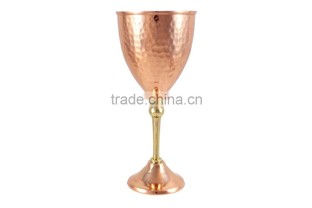 Non Hammered Copper Mug, 16 Oz Smooth Plain Copper Moscow Mule Mug