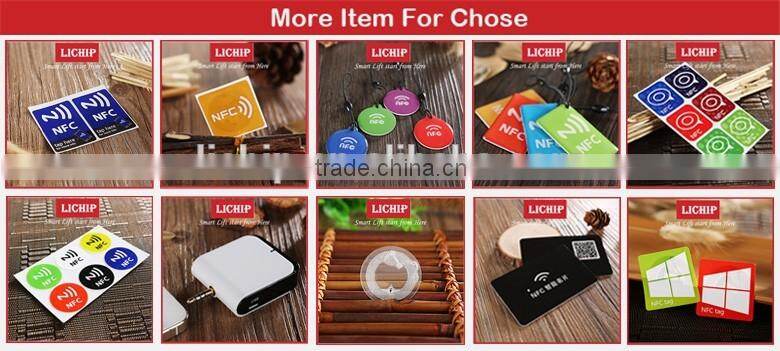 LC-N06 RFID NTAG203 13.56Mhz NFC card Tag Label