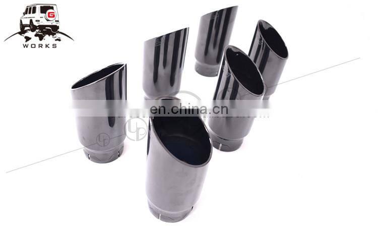 W464 exhaust system for G-class W463A G500 G63 2018-2020y original exhaust system with 6 end pipes and valve control