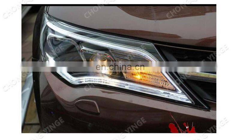 China Wholesale Strip DRL Led Bi-Xenon Headlight Assembly for Toyota RAV4