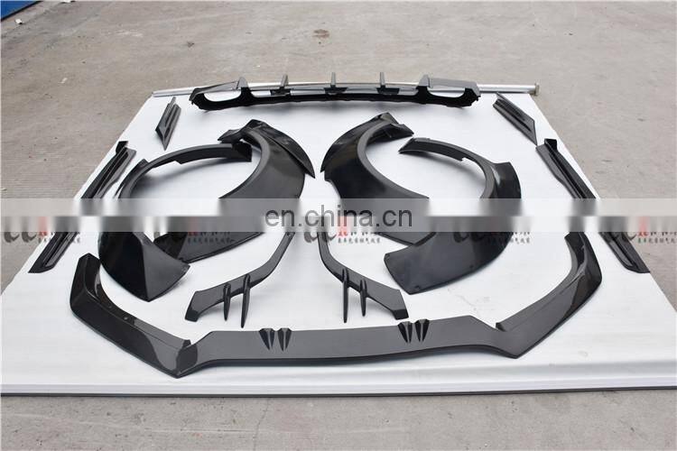 wide body kit for Audi A6 car parts with diffuser