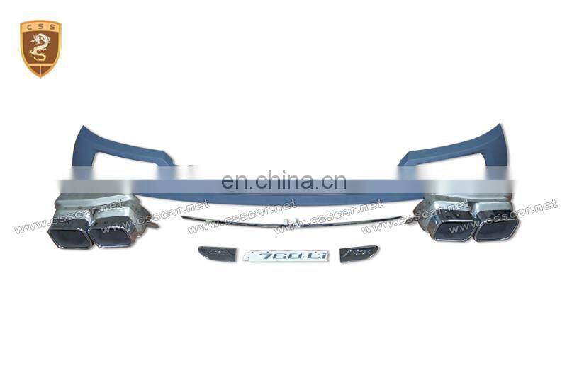 rear diffuser for bnw 760 model pp material rear lip car body kit part accessories