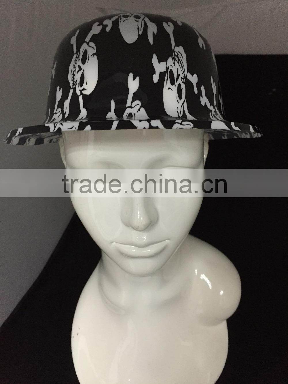 New Design Halloween Party Accessory Plastic Clown Hats funny party hats, adult party hats