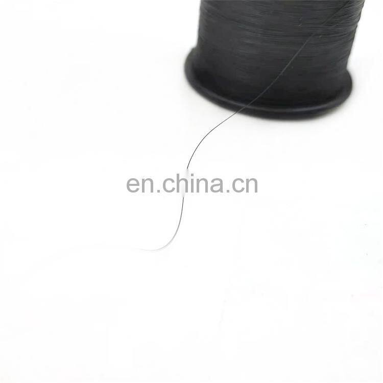 Factory directly supply high tenacity 100% nylon 0.12mm black small roll nylon monofilament