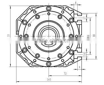 9kw ISO30 hot sale good quality same HSD spindle