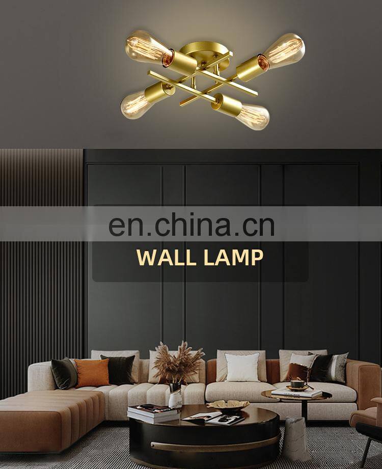 HUAYI New Upgraded Luxury Design Home Kid Room Large E27 Modern Creative Decorative Ceiling Lamp