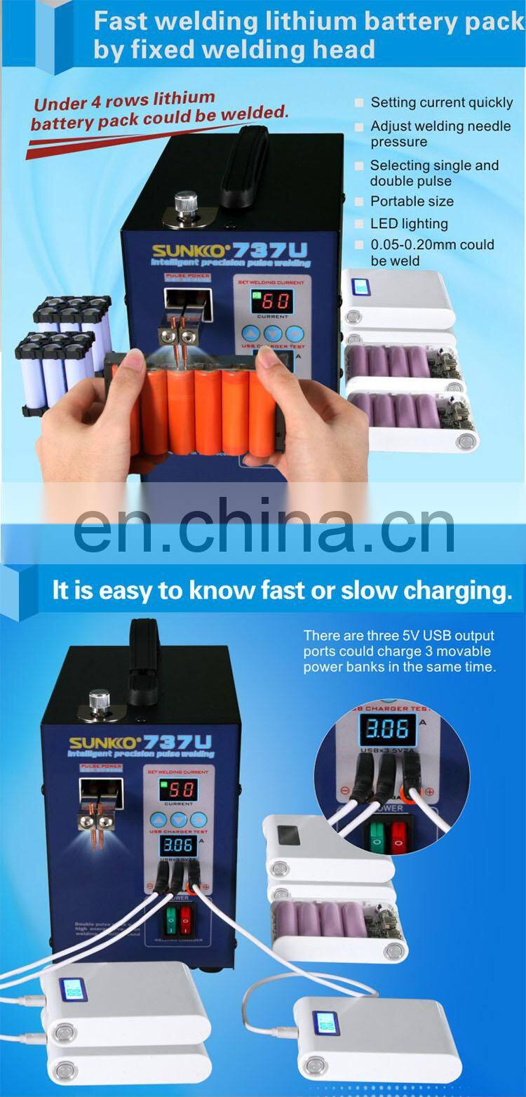 220V/110V 2800W Digital Display Spot Welder 18650 Battery Spot Welder
