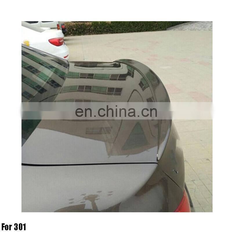ABS Primer Painted Back Trunk lip wing For 301 Rear spoiler