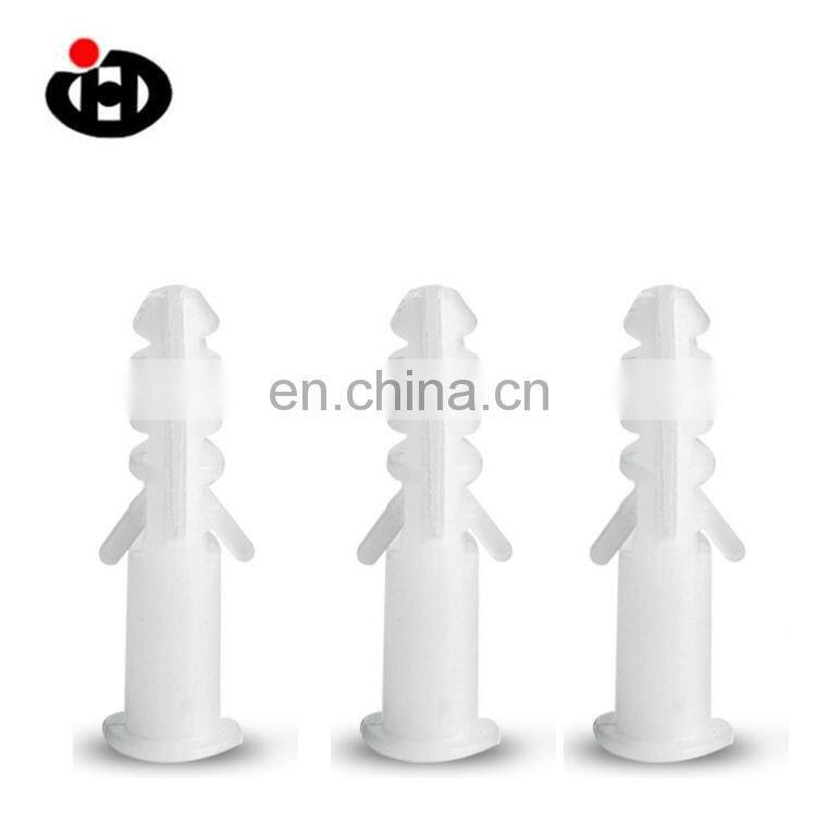 Hot Sale JINGHONG White Pipe Tube Plug Plastic Anchor