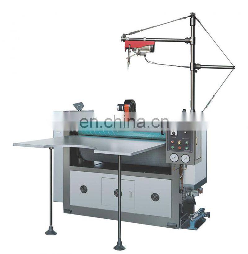 MYW920 Reliable Manual CIGARETTE BOX Embossing Machine, paper POKER CARDS sheet graining equipment machinery