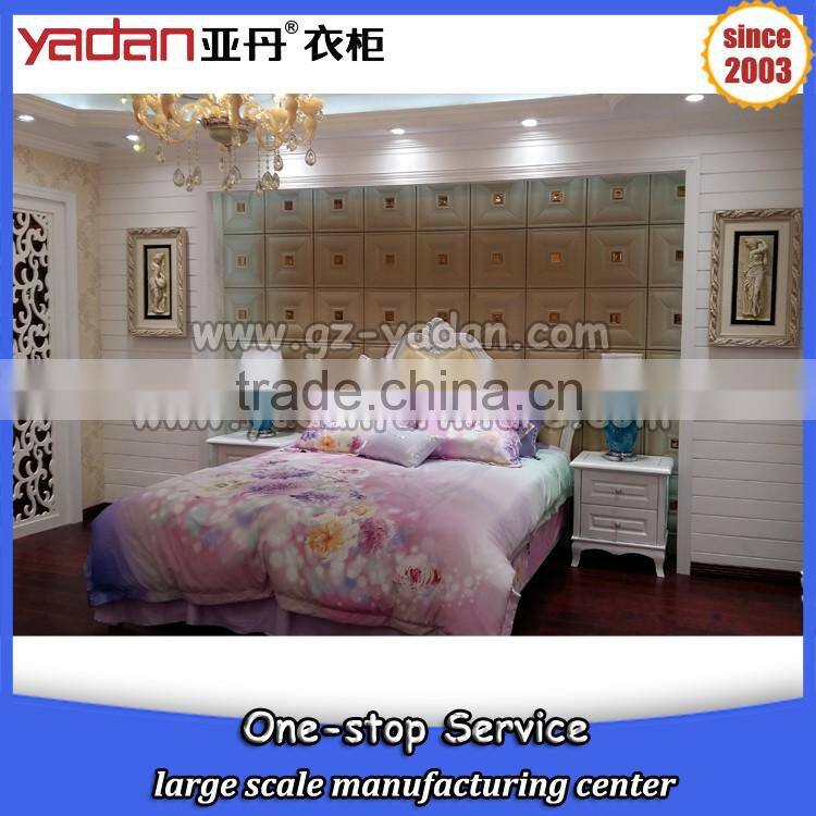 custom made luxury hotel furniture bedroom latest wood double bed designs