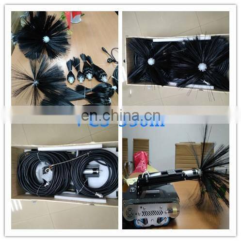 Nylon Brush Sweeping Cleaning Duct Machine