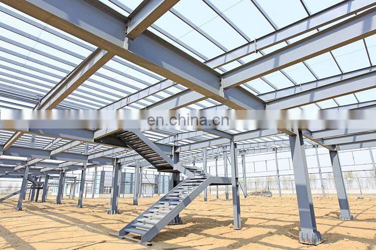 Light Weight Steel Material Roof Truss Prefab Storage Warehouse Building