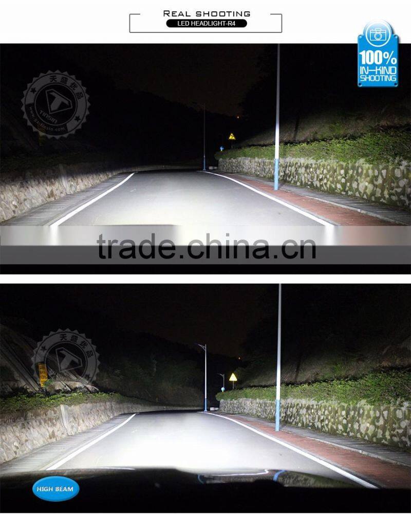 2016 latest products all in one fanless 880/881 5202(h16) D1S D2S D3S D4S R4 h4 led lights