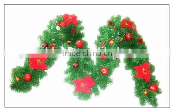 Plastic Christmas Ball Garland,Plastic Christmas Balls With Opening,Custom clear plastic christmas pvc garland