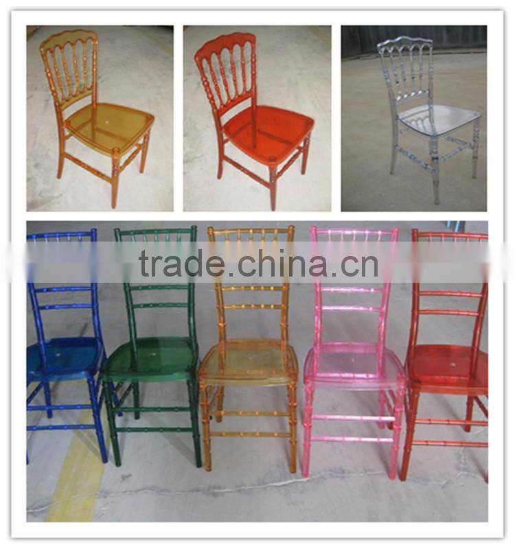 transparant used chiavari chair for wedding party