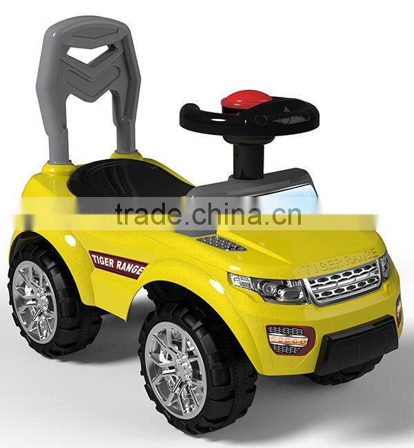 Hor Sale Music Kids or Baby Plastic Ride On ToyCar BM81-50Q(yellow)