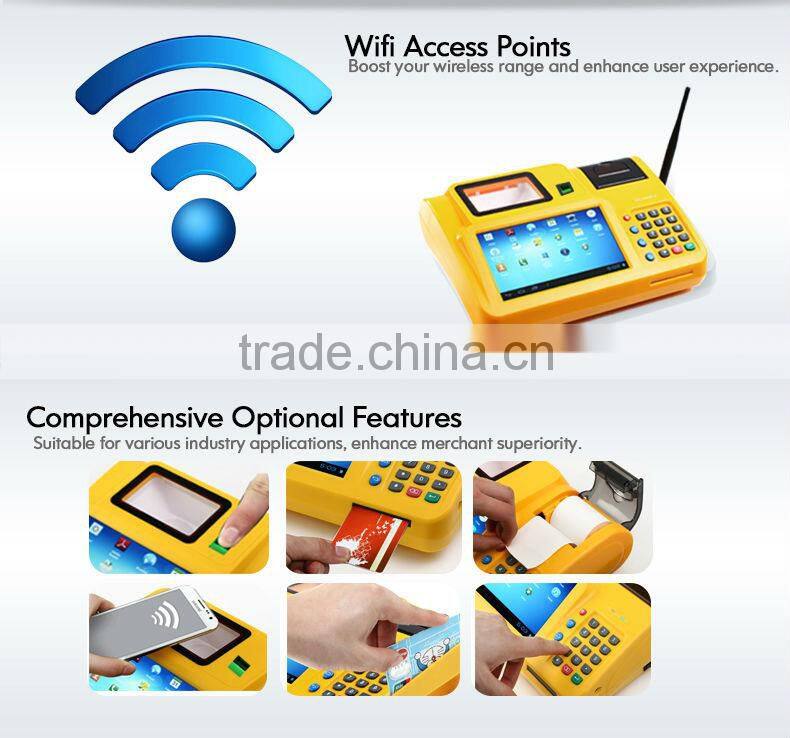 2014 Hot Sale All-in-one Android POSwith Card Skimmer