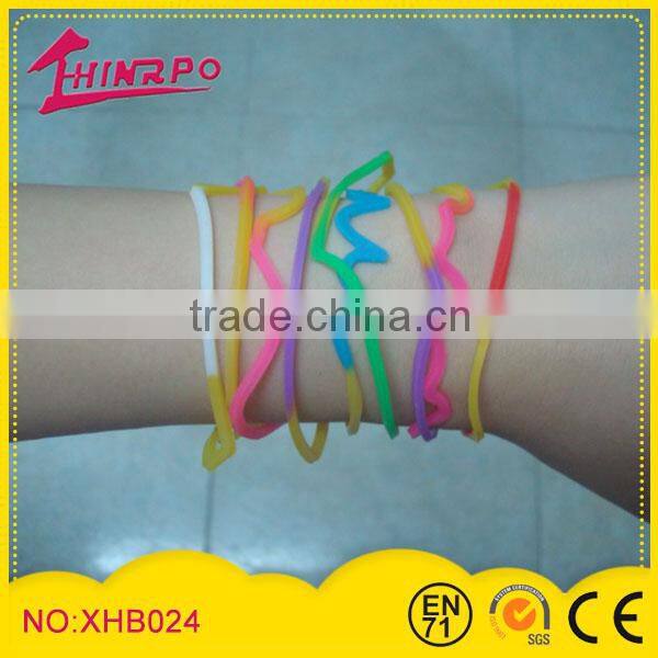 Pretty Fruit Series SGS-ROHS elastic silicone shaped bands