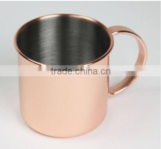 FDA Moscow Mule Copper Mug 16 Once Four Pack - Set of 4