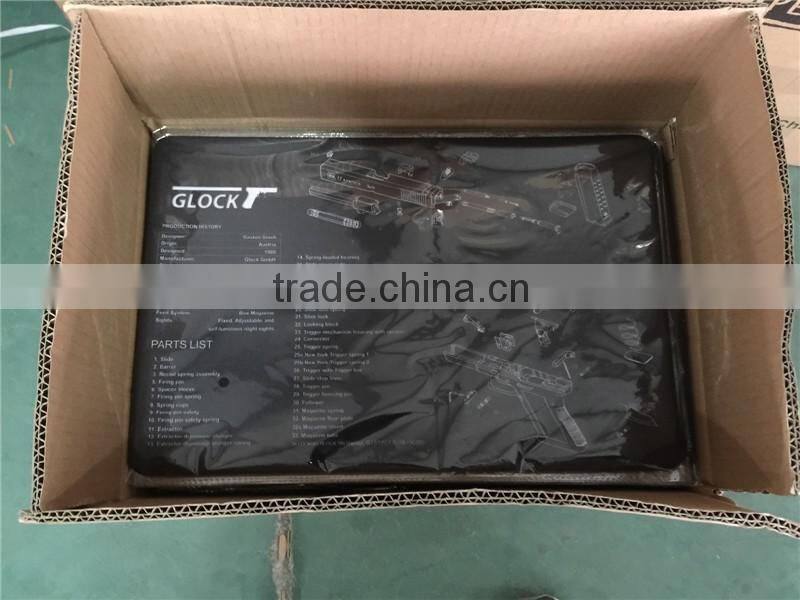 2016 new gun design custom AR-15,AK47,Glcok,1911 gun cleaning mat