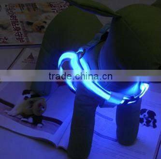 Wholesale Cheap retractable nylon LED dog collar