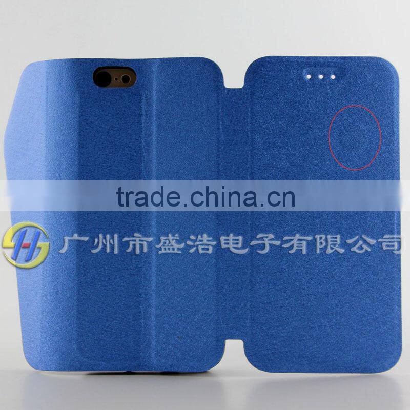 Candy color PU leather flip mobile cell phone shell for Apple for iphone 6 (4.7) case