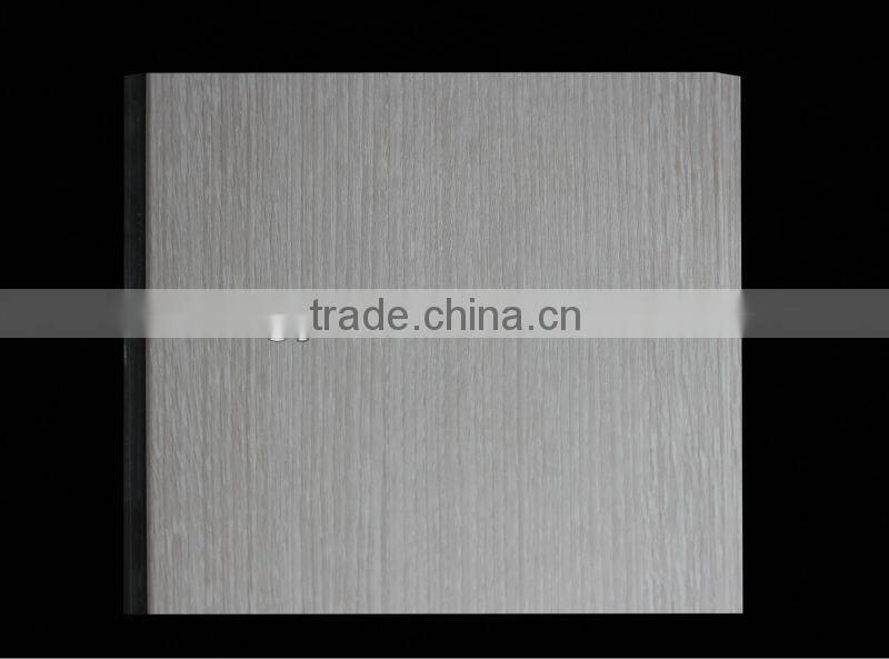 wooden grain design bathroom design laminated pvc ceiling panel for decorative interior wall made in china