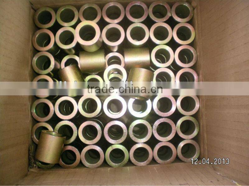 Yellow Zinc coated high pressure hydraulic hose fittings Hydraulic fittings