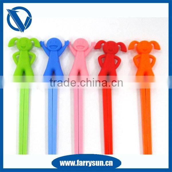 silicone chopstick holder, kids shapes, custom design