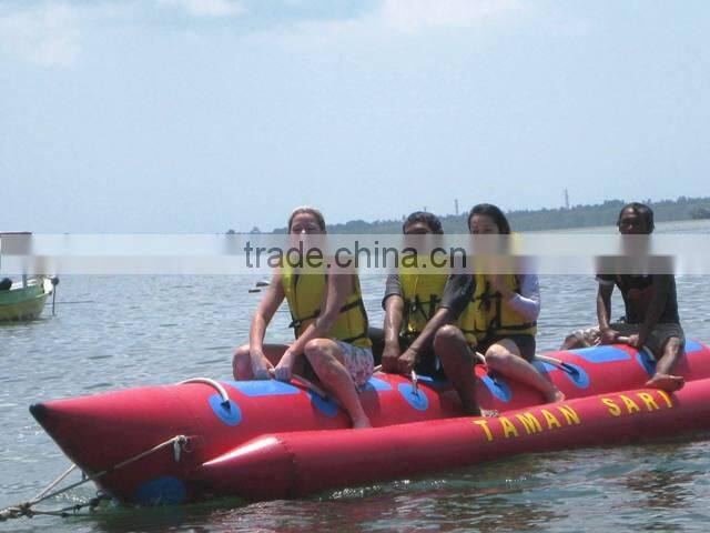 adult inflatable fly fish / fly fish boat for water sport / flying fish