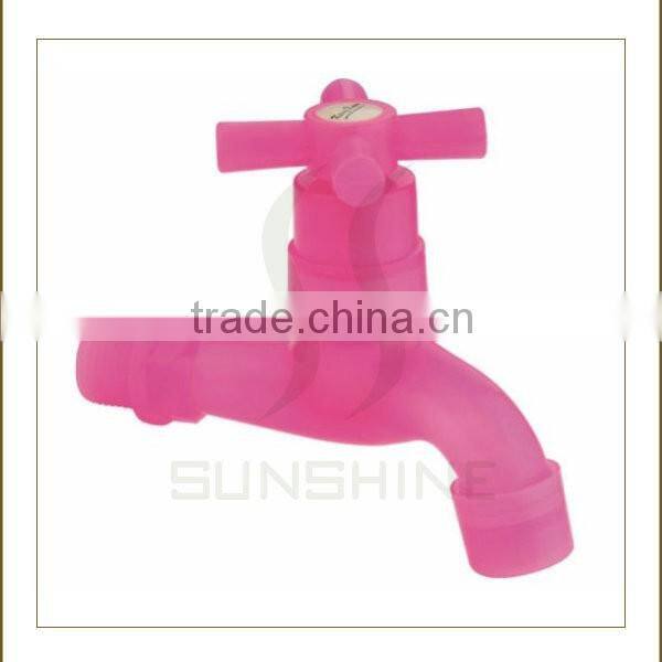 SSKX1006-001C Low Price Pink Plastic Colorful Faucet