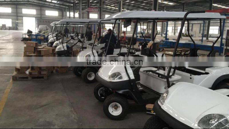 Aluminum chassis 2 seats electric golf cart