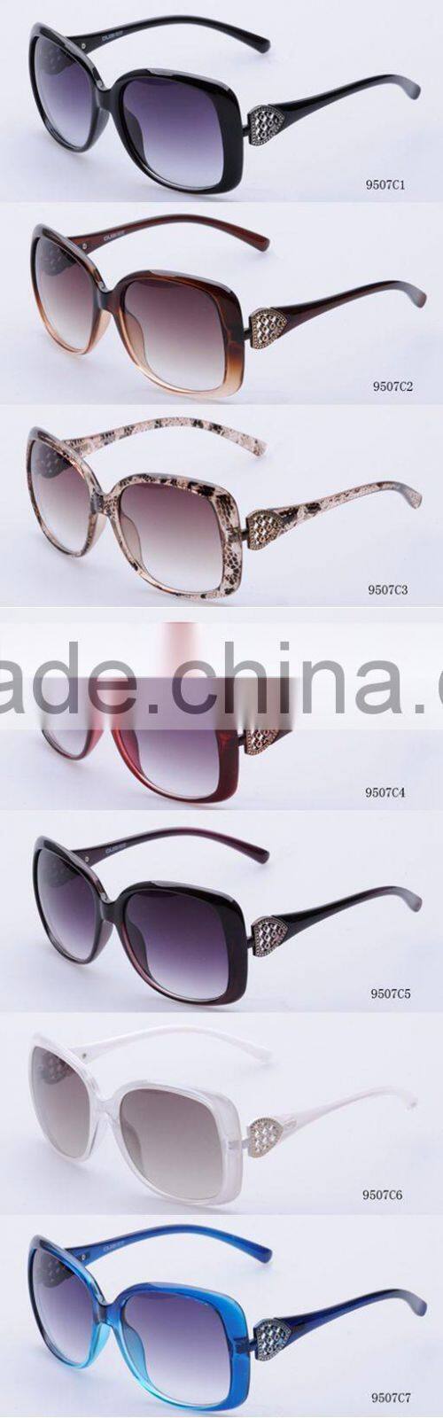 New Retro Square Browne Sunglasses Women