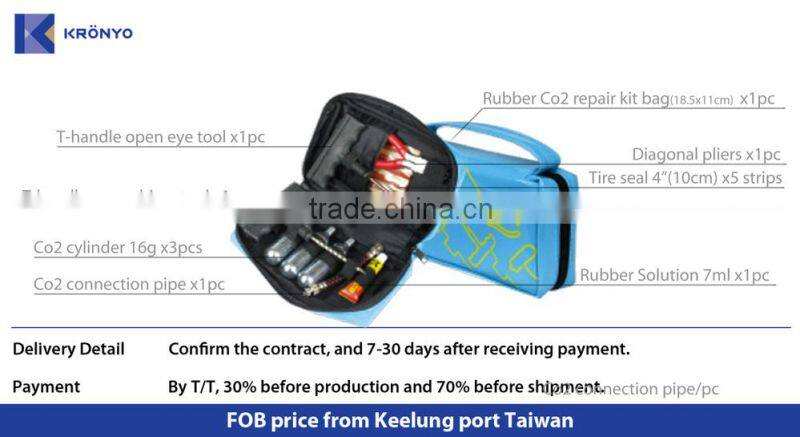 KRONYO car bag high pressure co2 cylinder valve auto accessory