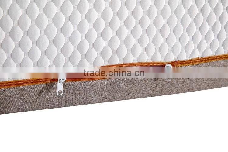 Cooler gel memory foam mattress 27cm thick roll packed in a box