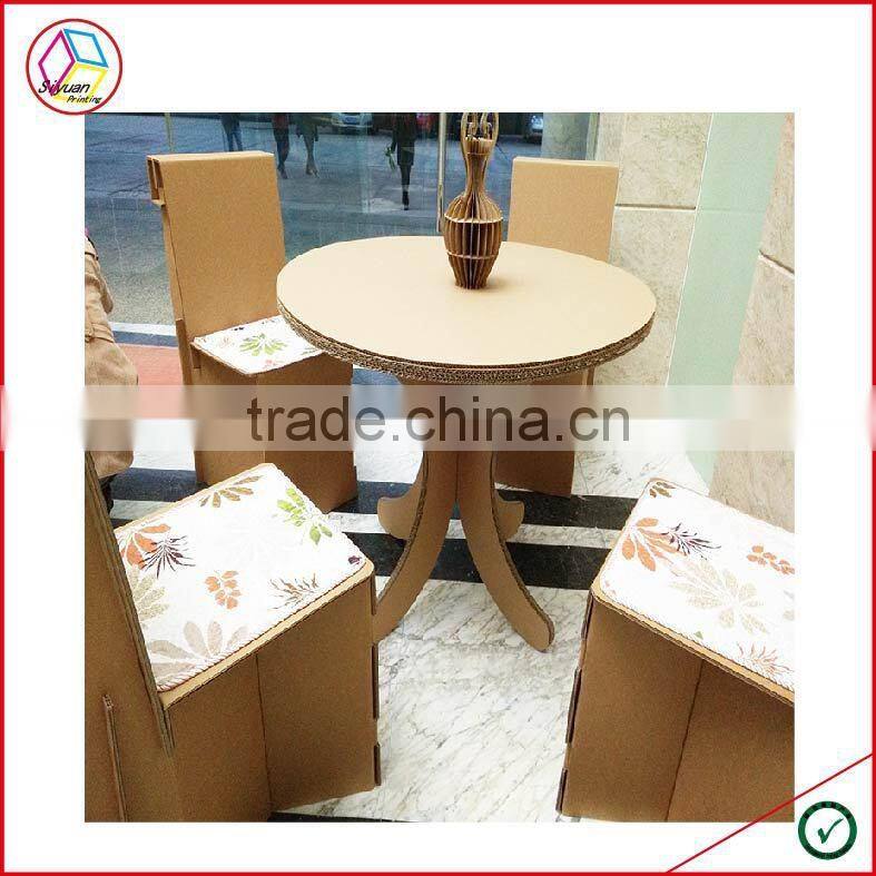 High Quality Round Cardboard Table