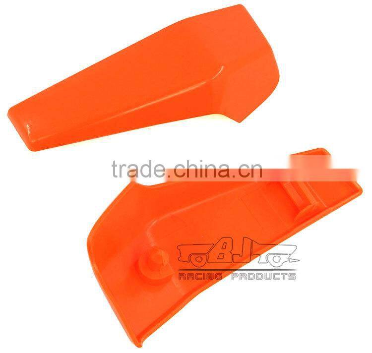 BJ-RSC-KT001 Orange Plastic Motorcycle Radiator Side Cover Fit KTM DUKE 390