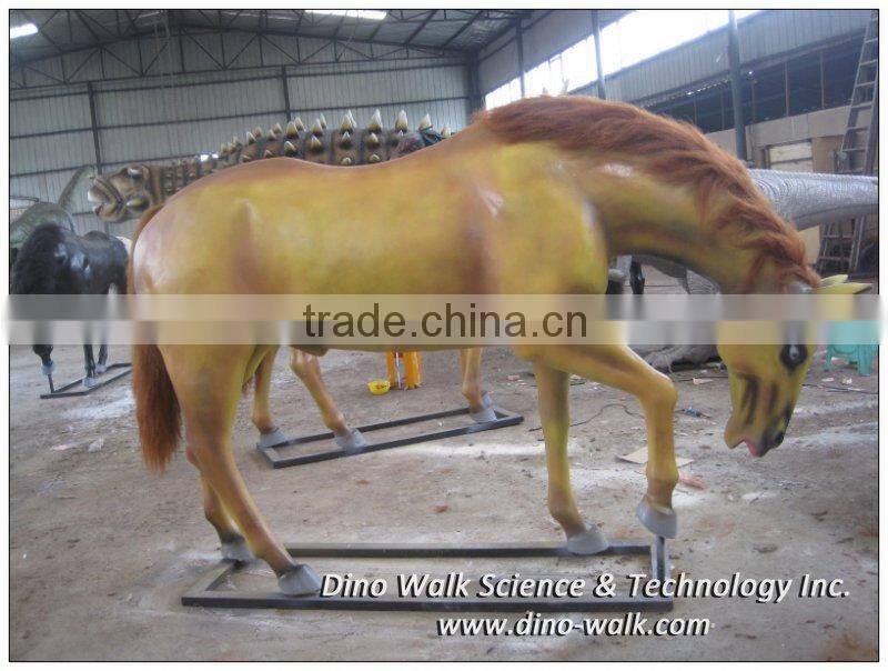 Fiberglass animal sculpture