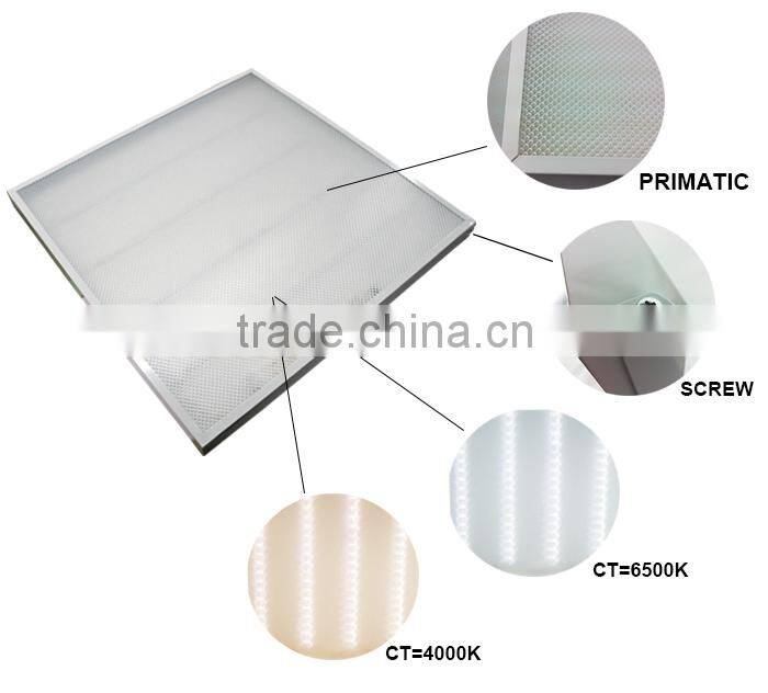 36W CE ROHS LED Louver Fitting