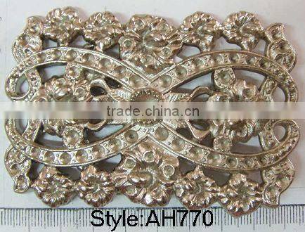 custom brand name buckles plate metal belt buckleS