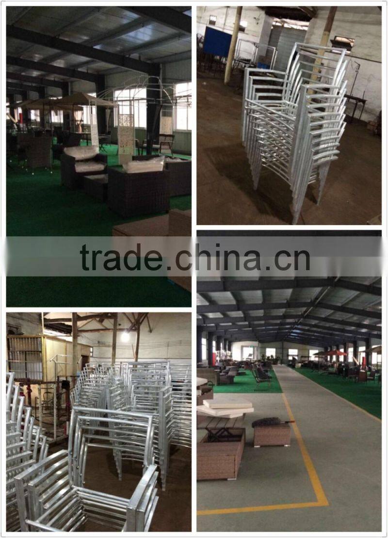 Low price outdoor rattan furniture sling seating general use sofa set