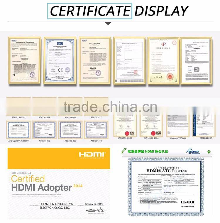 Xinya factory best price high quality sliver gray black USB type-c to A/M cable 10Gbps