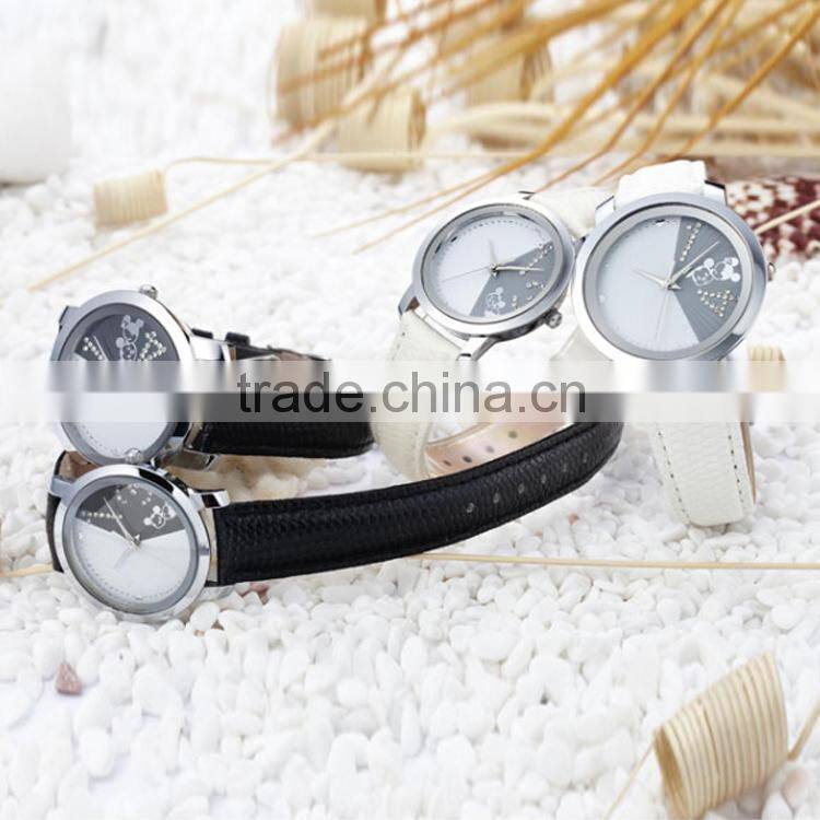 alibaba china suppliers leather watches customized leather wrist watches cheap promotion leather band quartz watch