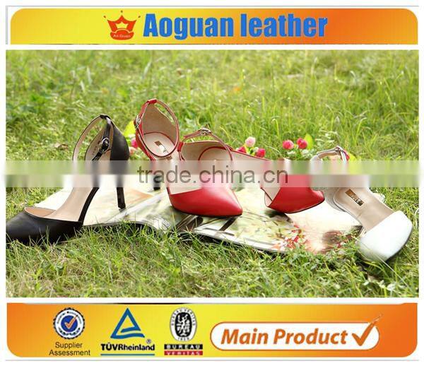 2016 pu leather messenger bag leather with soft wheat pattern in Korea market